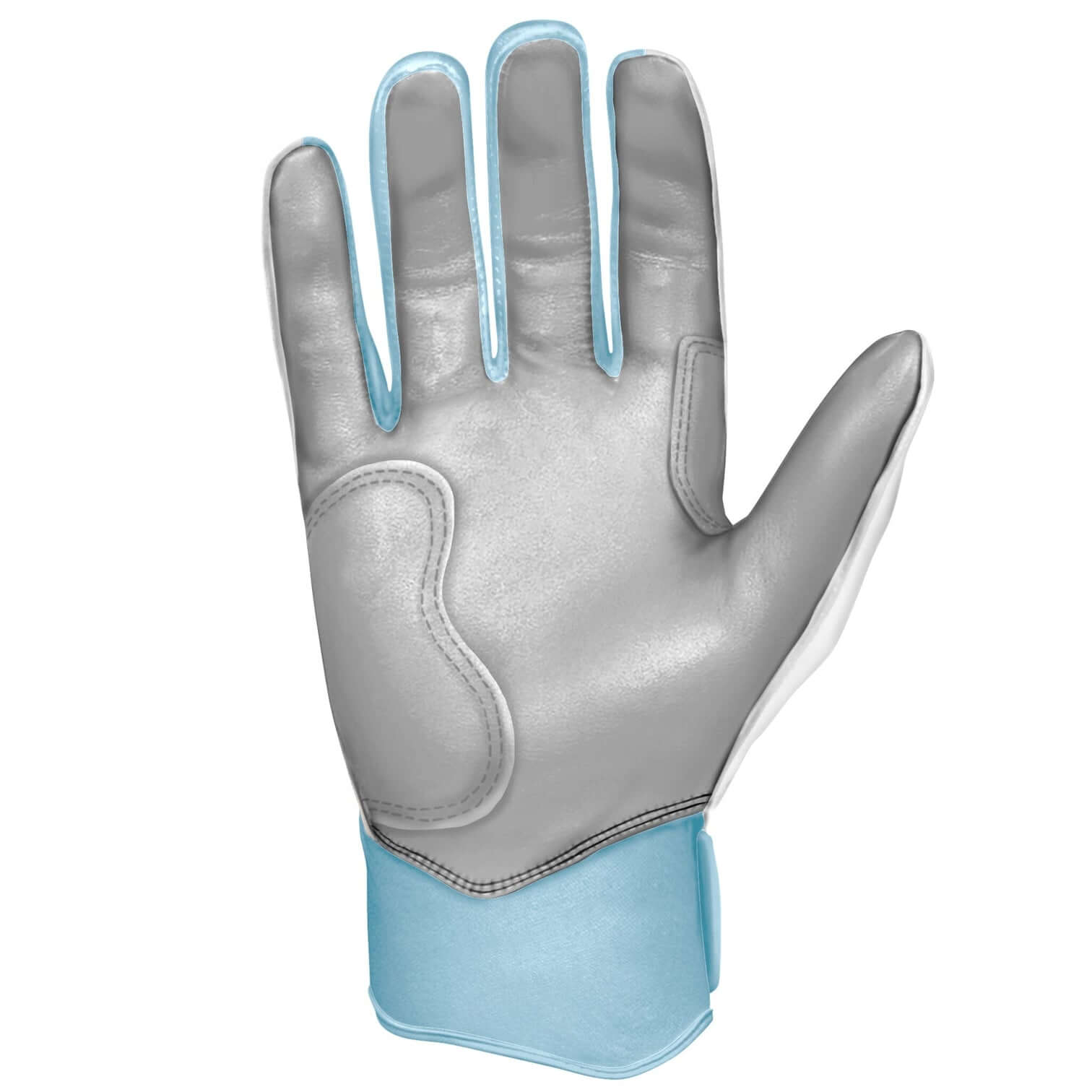 Bruce Bolt Youth Premium Pro Happ Series Short Cuff Batting Gloves, showcasing sleek design and durable materials.
