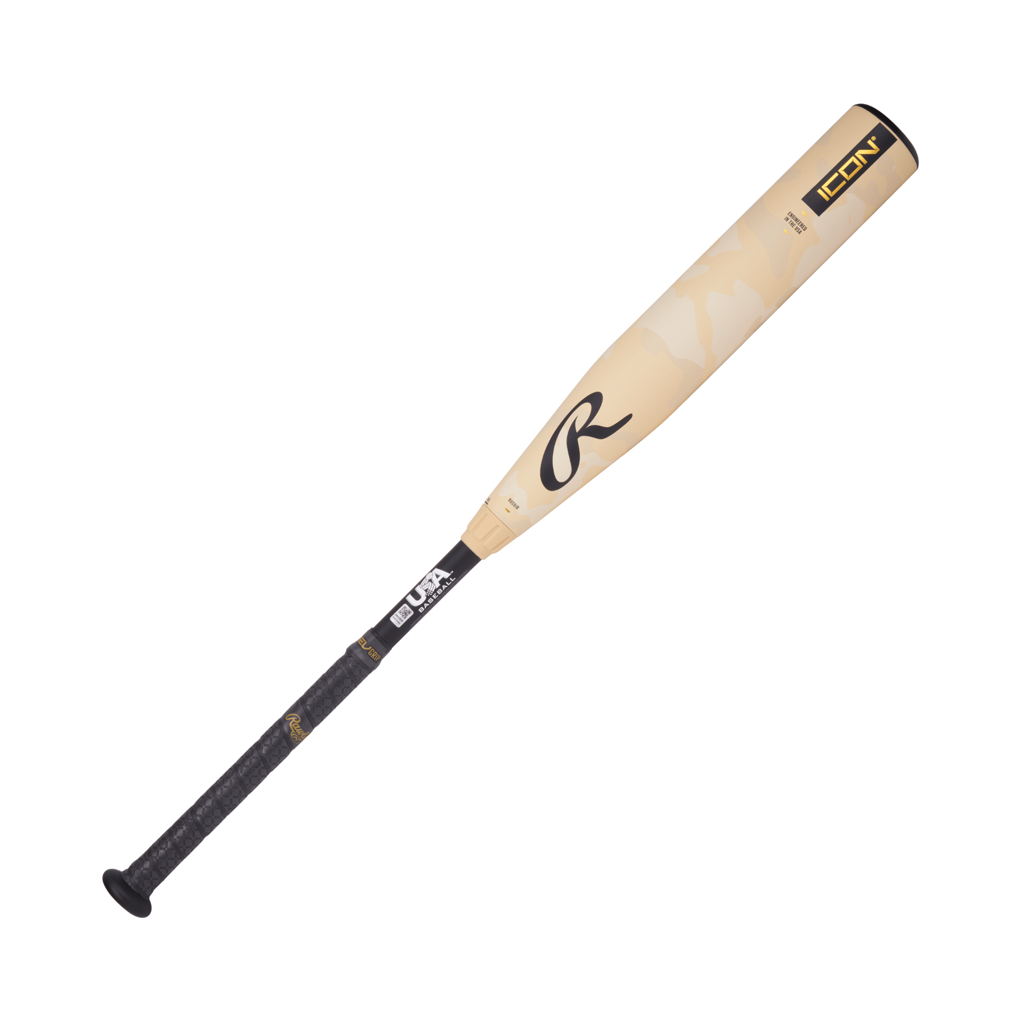 Rawlings Icon 2025 -8 USA Youth Baseball Bat with carbon composite design for improved performance and control.