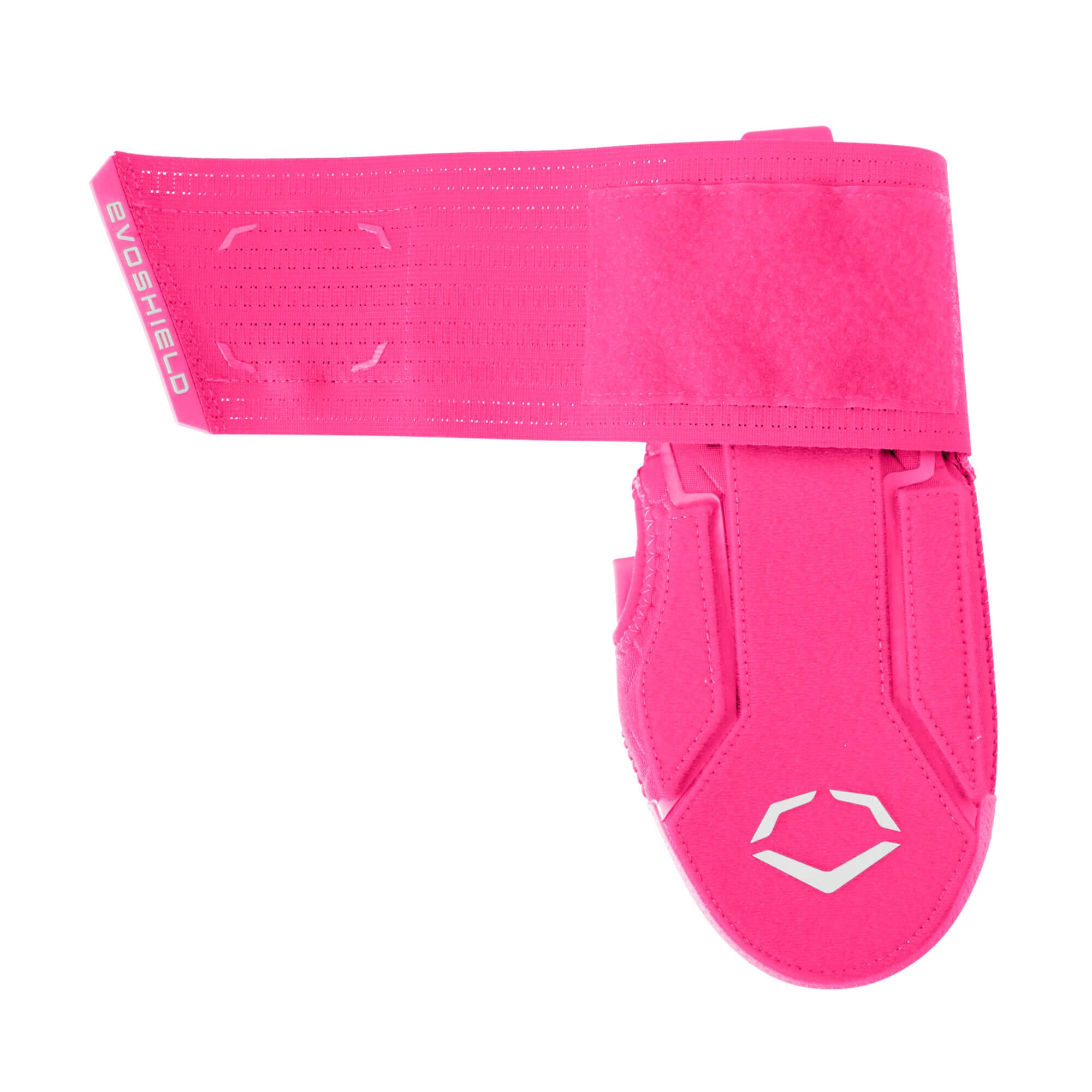 Evoshield Sliding Mitt 2.0 in bright pink, designed for hand protection while sliding on the baseball base paths.