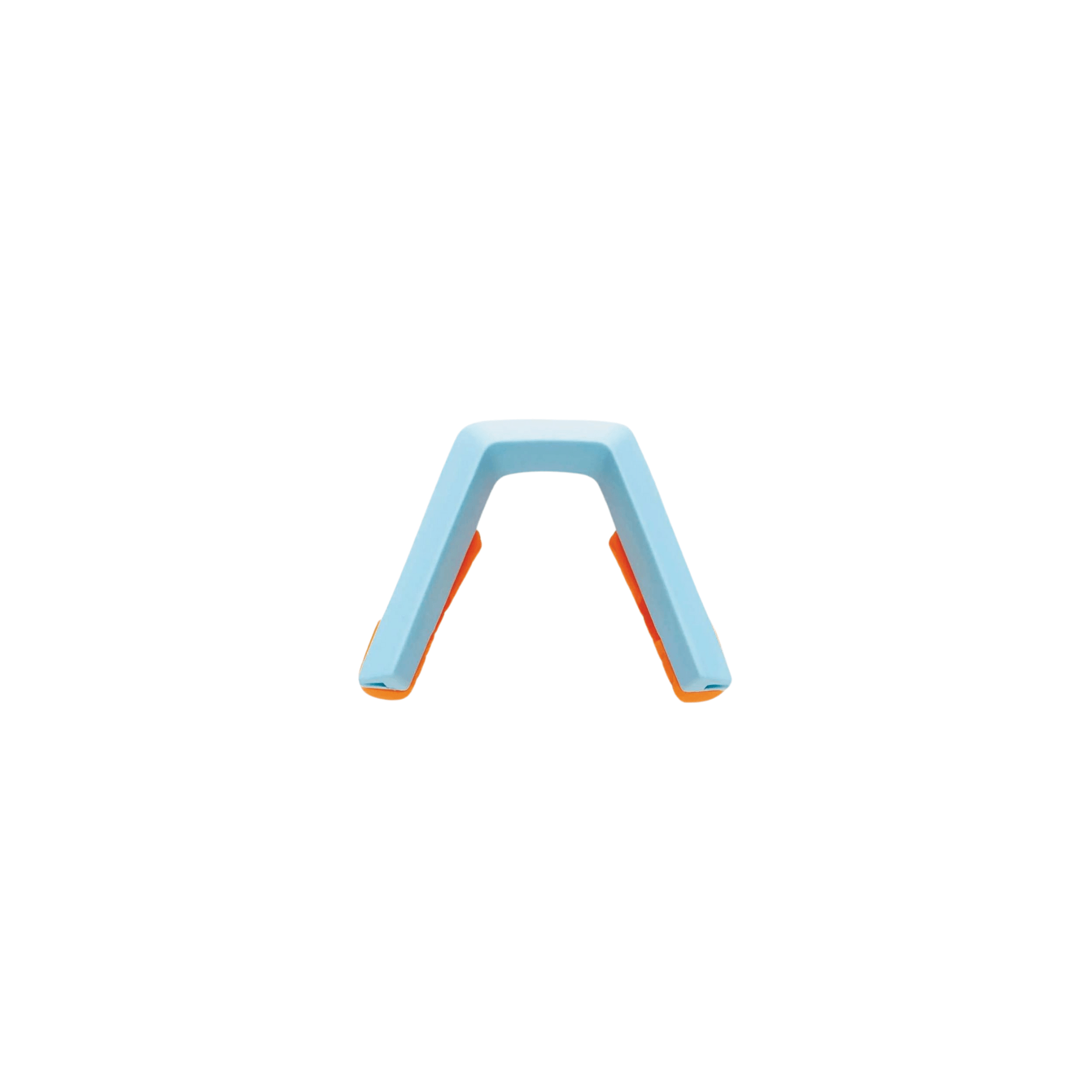 100% SPEEDCRAFT XS nose bridge kit in soft tact two-tone blue for enhanced comfort and fit in performance sunglasses.
