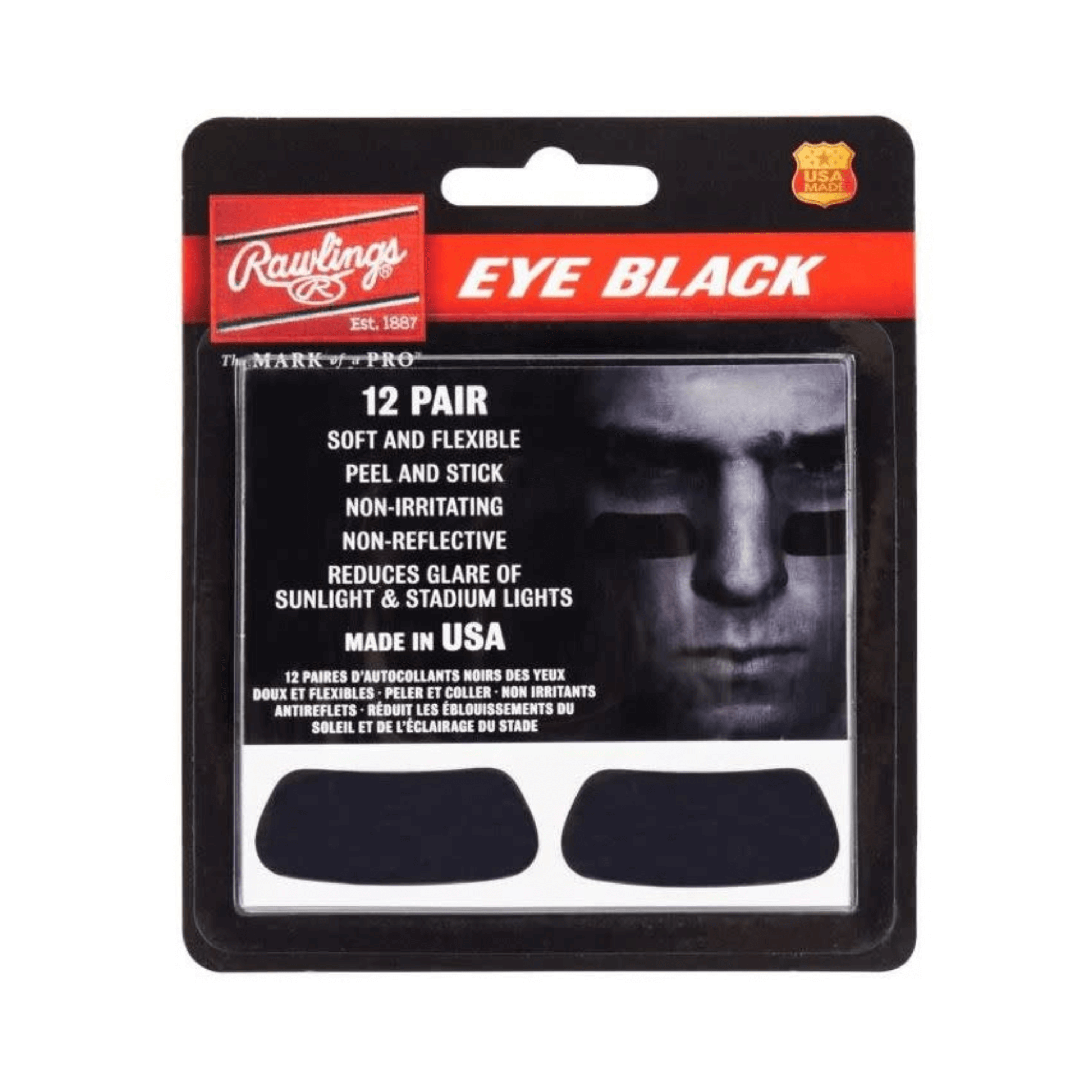 Rawlings Eye Black Stickers