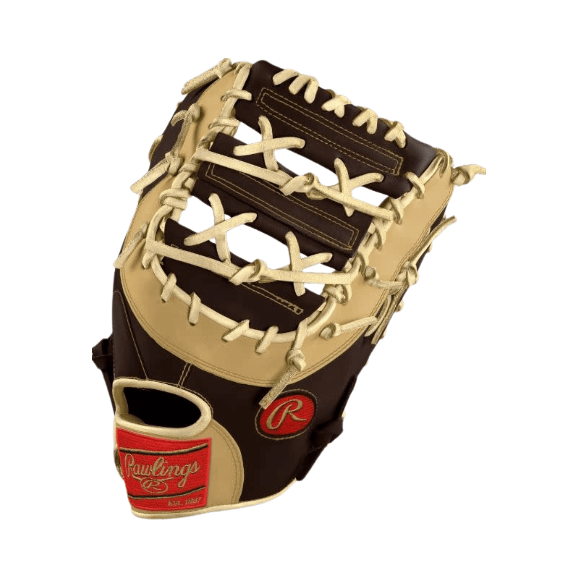 Rawlings Heart of the Hide Custom PROAR44 12.75 Mocha/Camel/Gold baseball glove.
