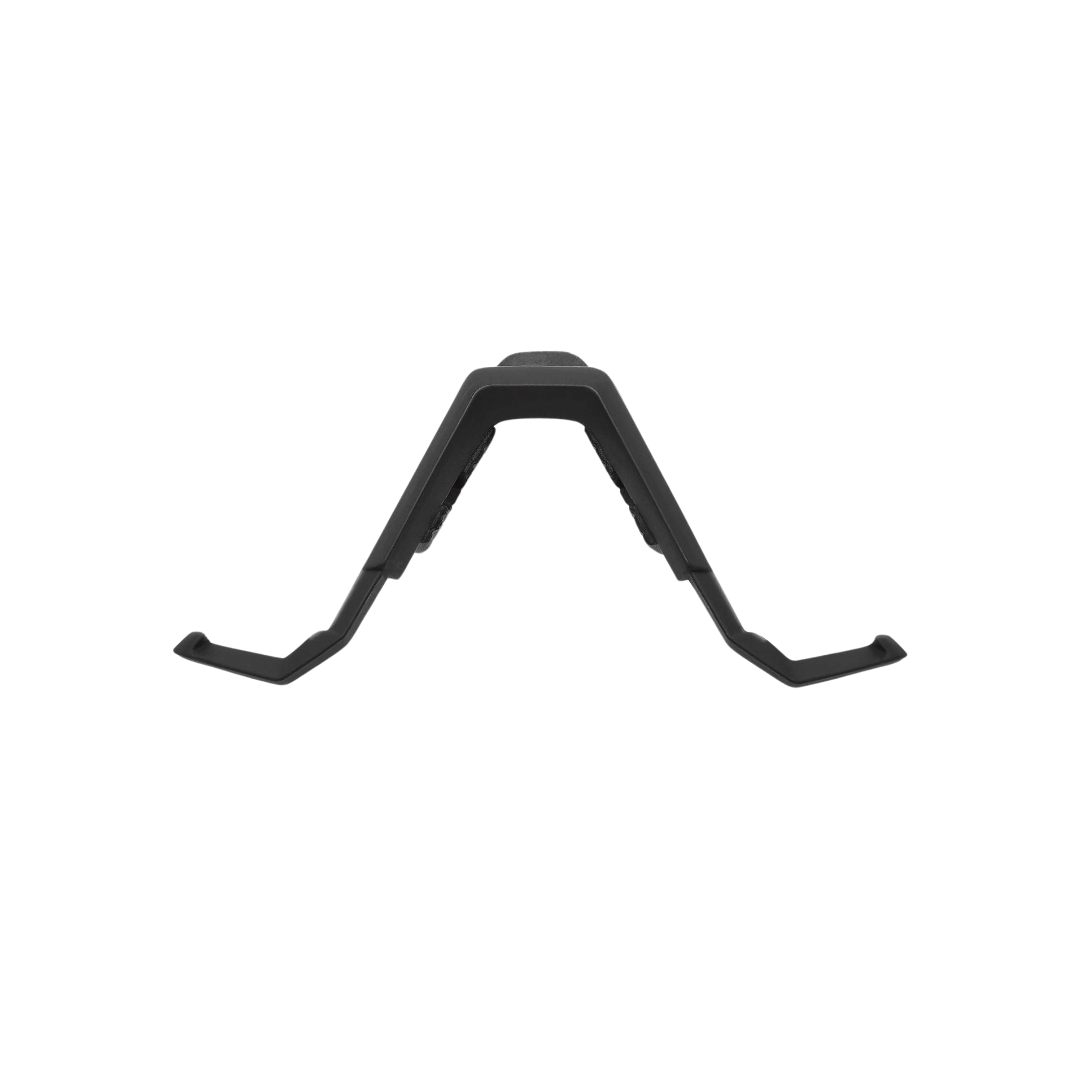 100% SPEEDCRAFT S3 Nose Bridge Kit in Matte Black, includes standard and alternative fit nose pads for sunglasses.