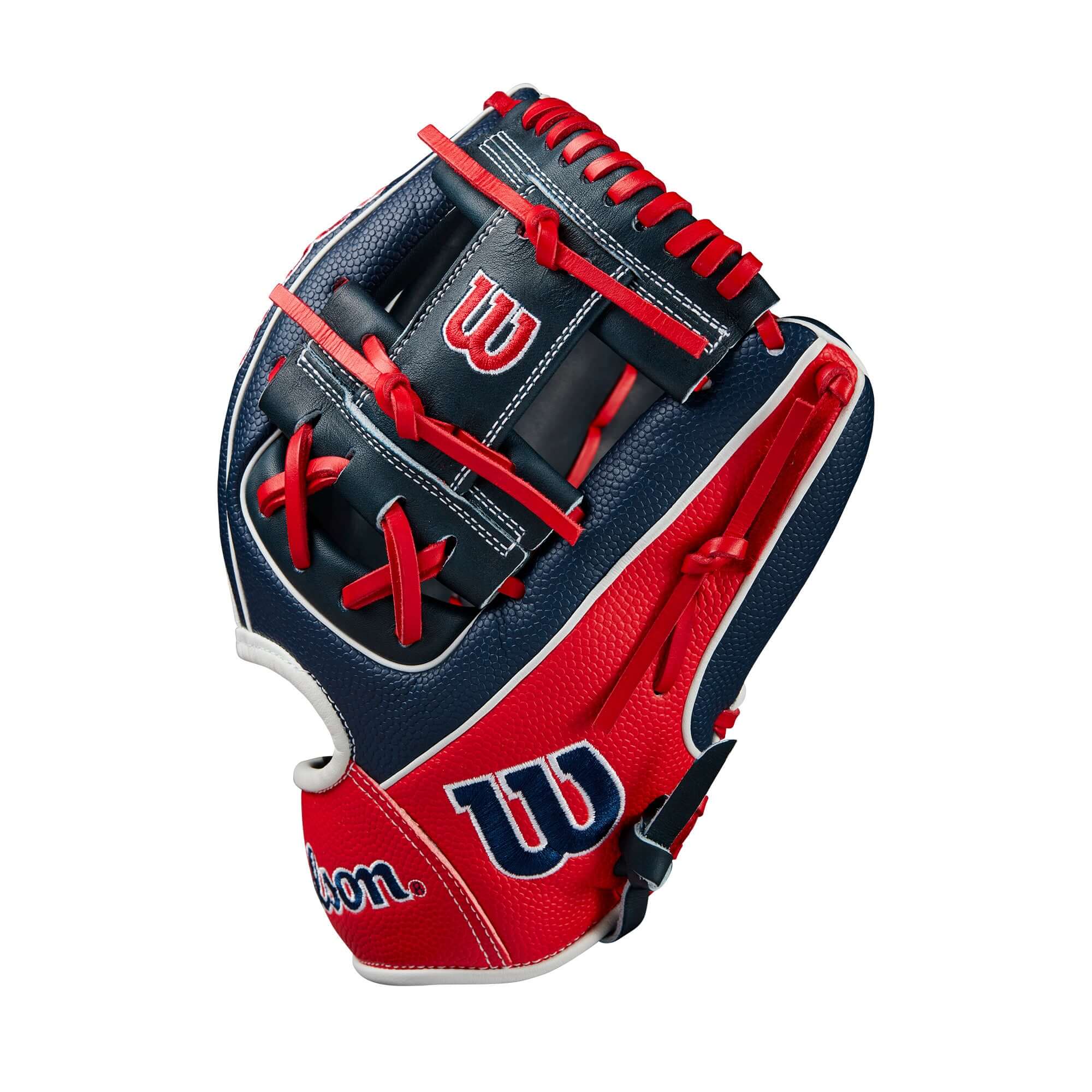 Wilson GOTM July 2024: A2000 1786 Nav/Red Glove