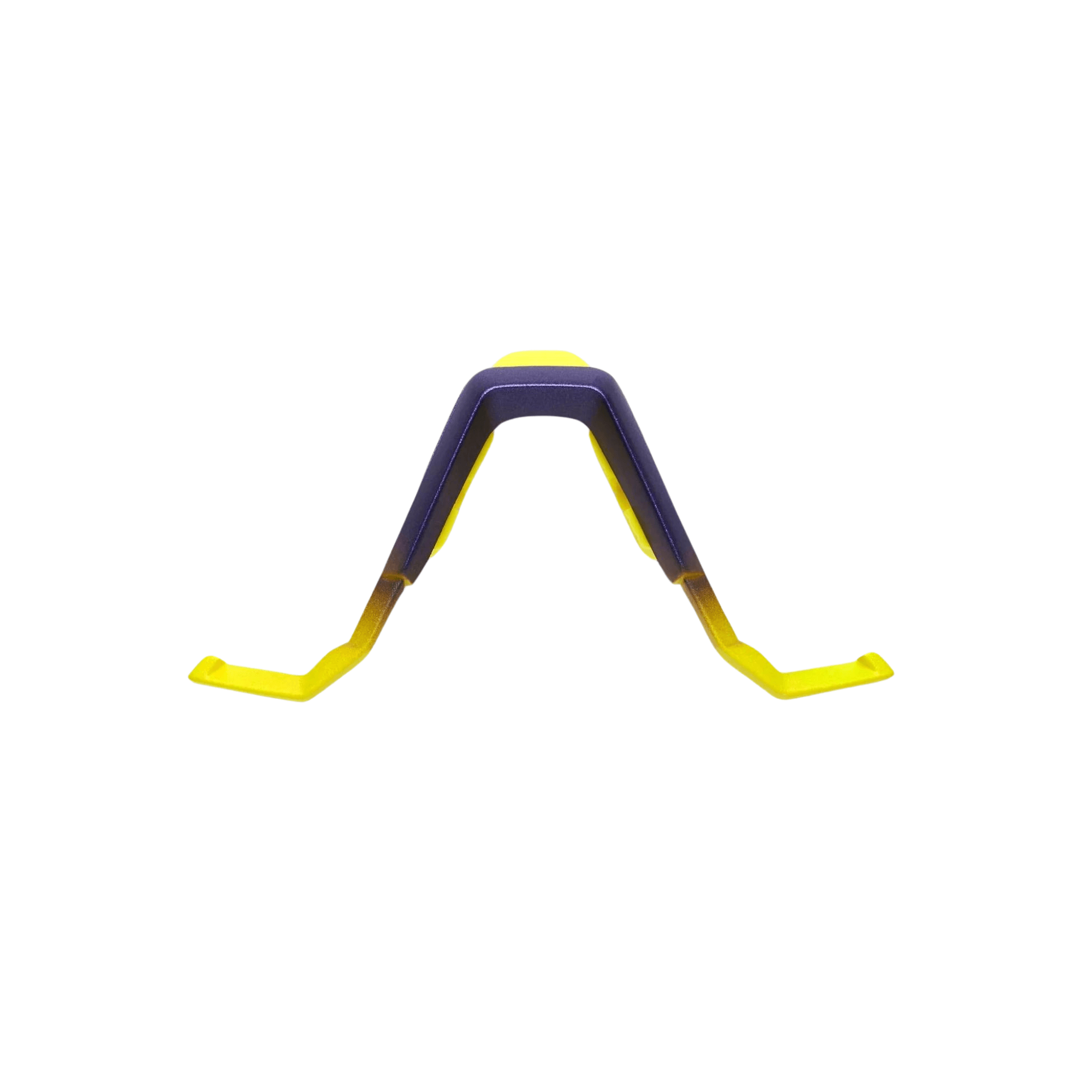 100% SPEEDCRAFT S3 nose bridge kit in matte metallic digital brights, compatible with performance sunglasses.
