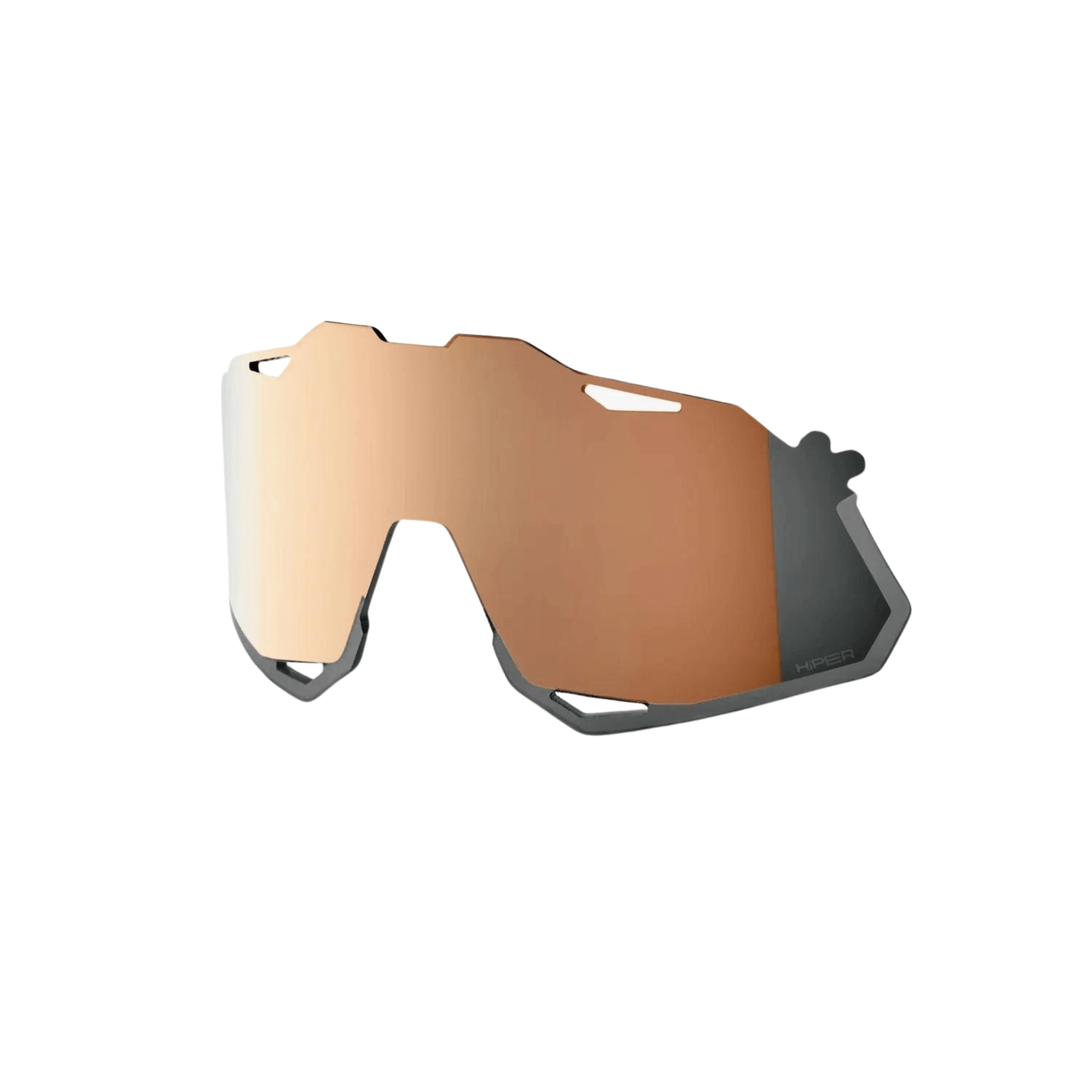 100% HYPERCRAFT XS Replacement Lens with HiPER Copper Mirror technology for enhanced visibility and performance.