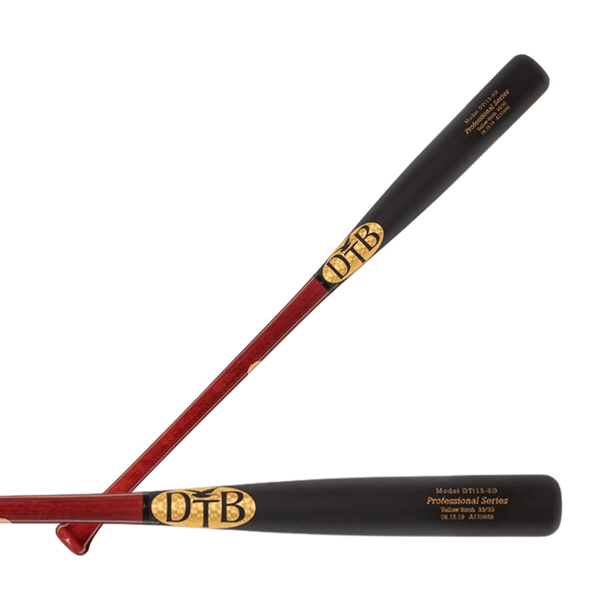 Dove Tail Bats DT243-SD Birch Carbon Black Wood Baseball Bat