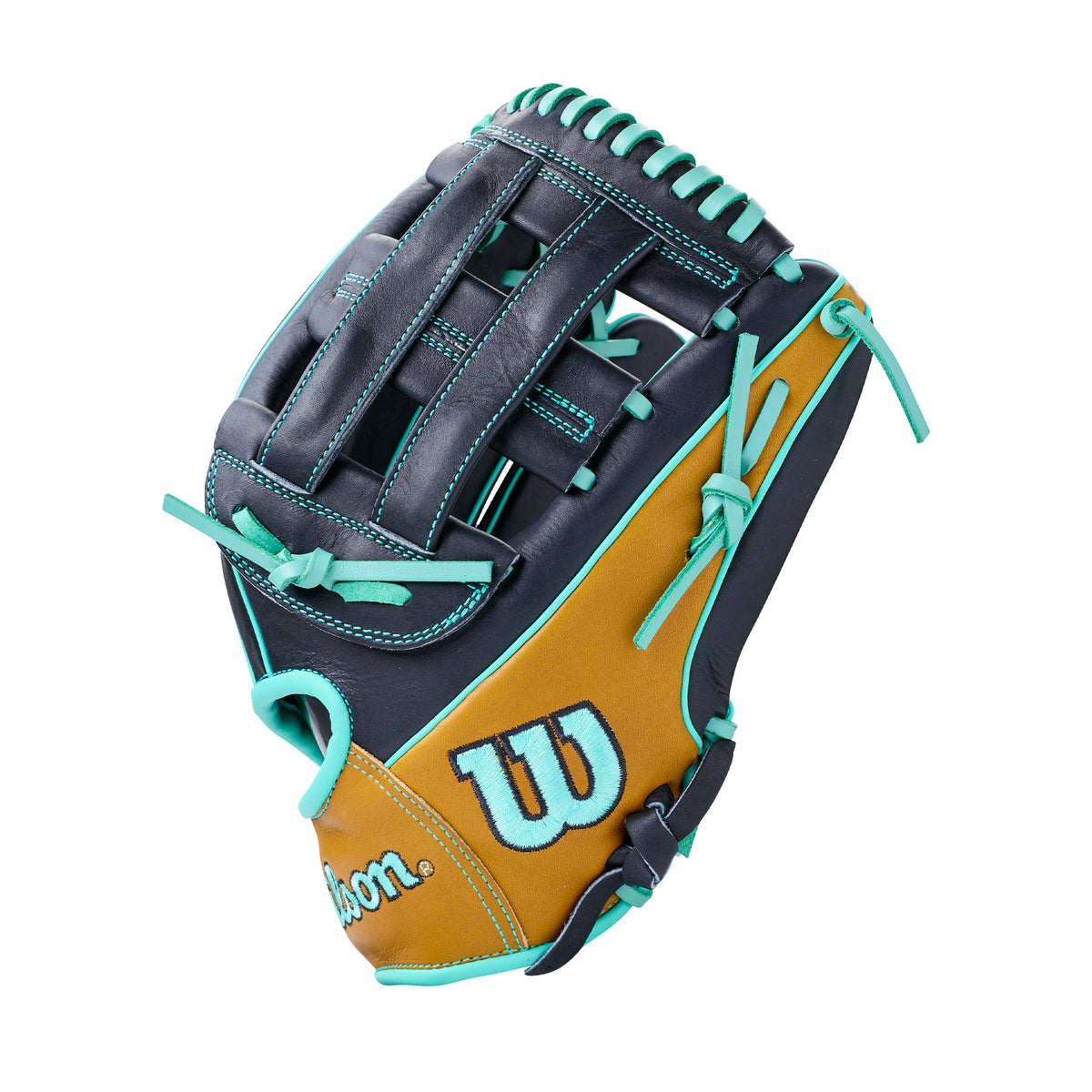 Wilson 2027 A1000 DW5 12" Infield Baseball Glove, right-hand throw with Open Dual Post Web, perfect for third basemen and shortstops.
