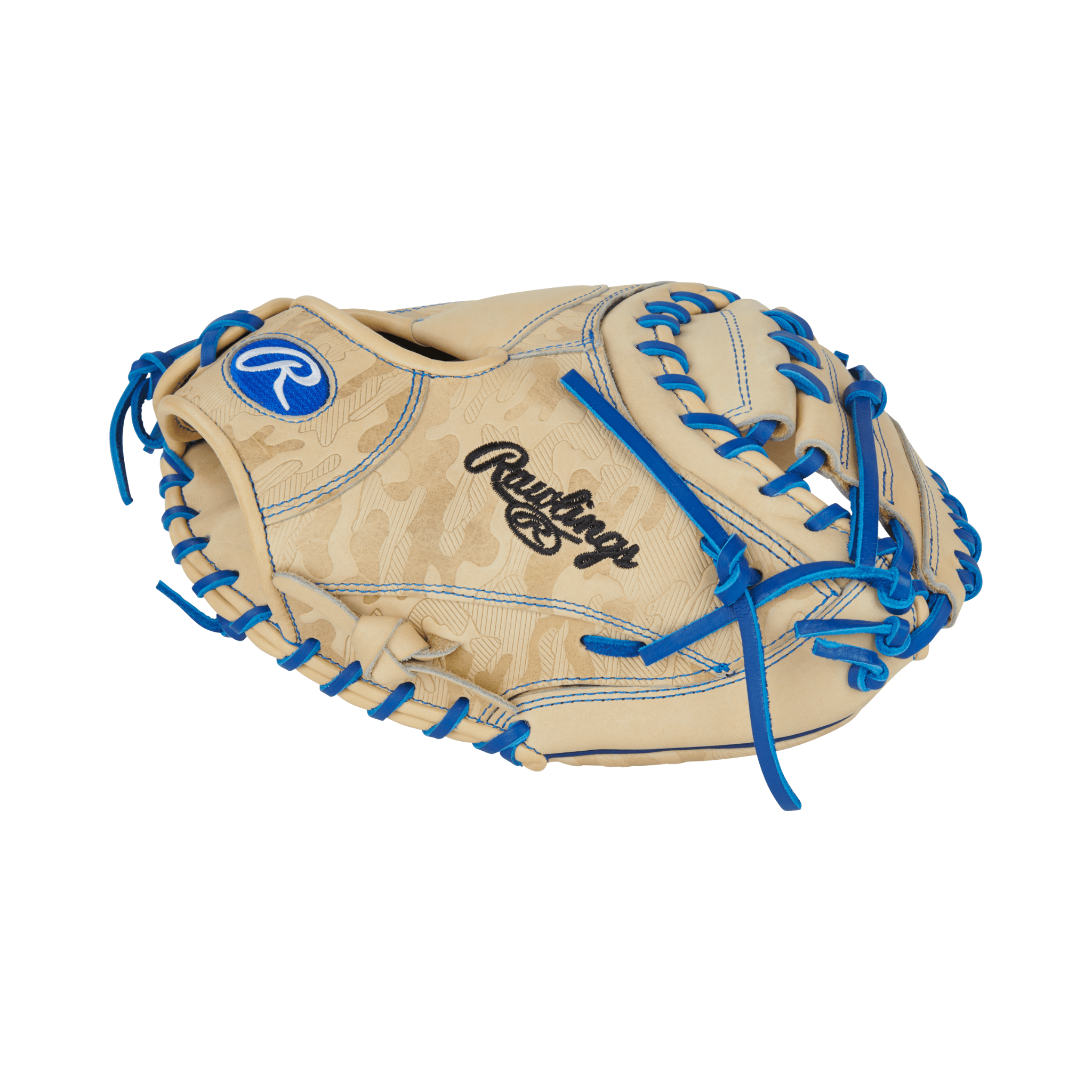 Left Side Showing Thumb of Rawlings Catcher's Mitt