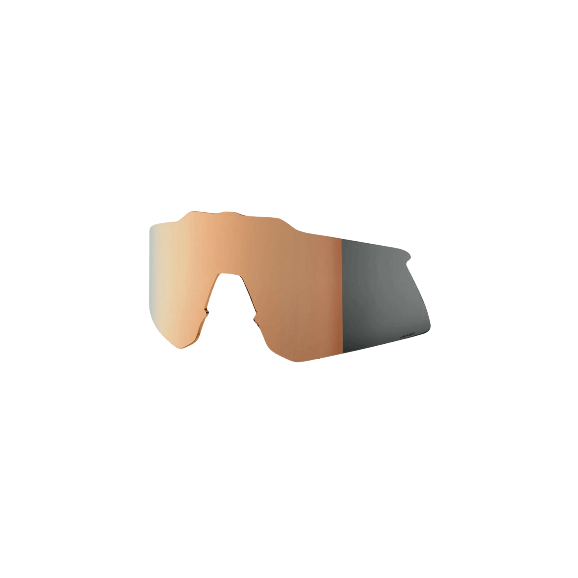 100% Speedcraft XS replacement lens in HiPER copper mirror finish for enhanced light transmission and clarity.