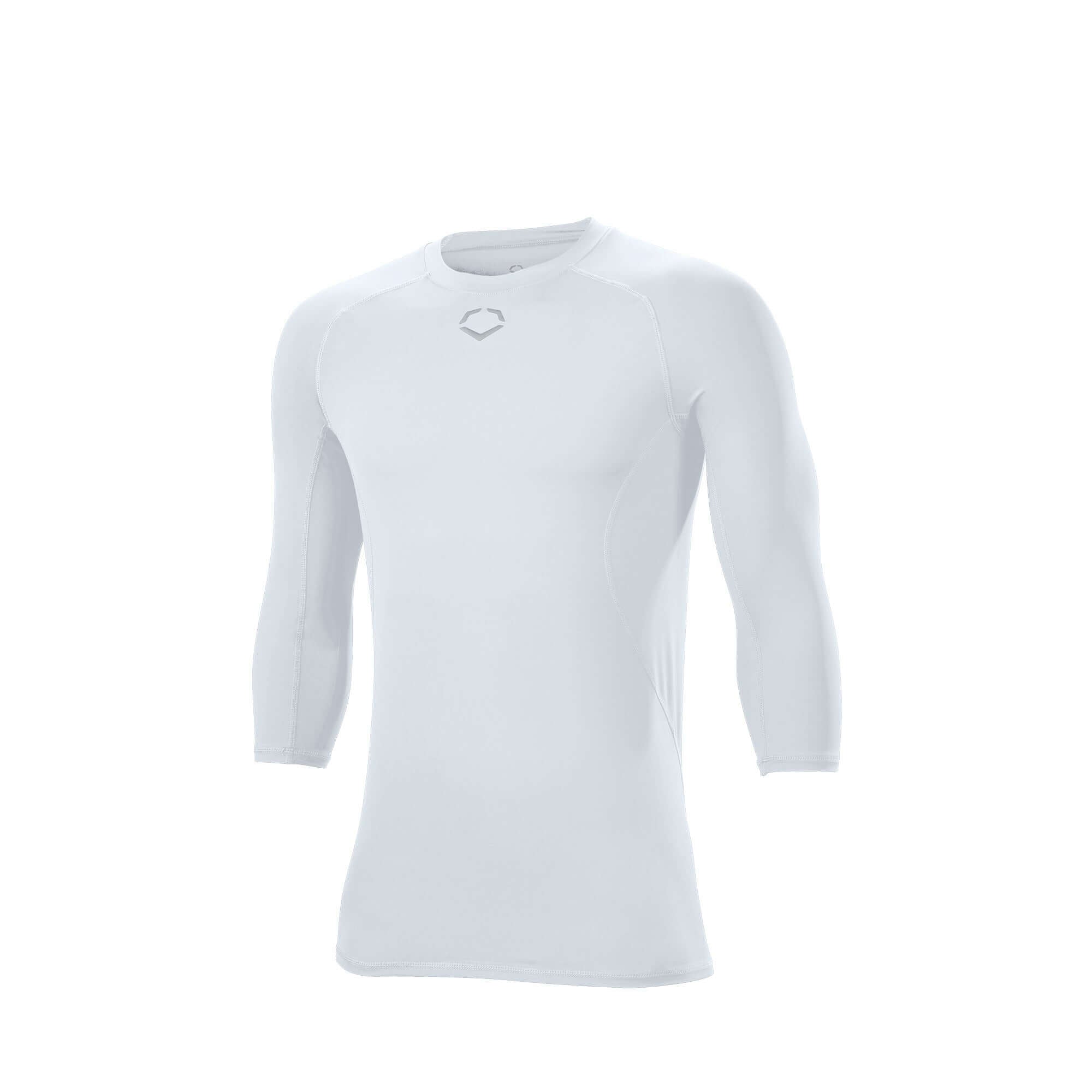 Evoshield Men's Cooling Mid Sleeve Tee Team White