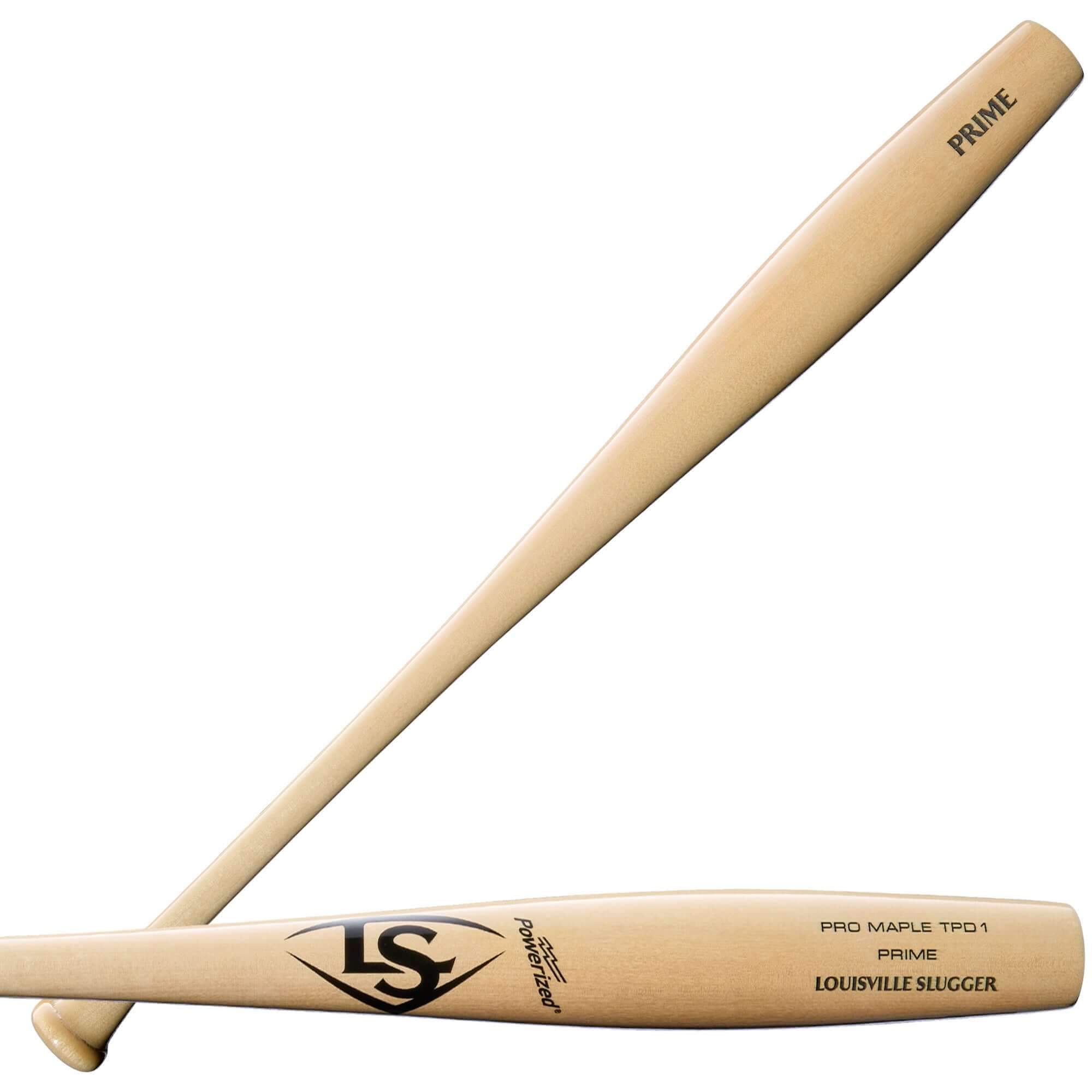 Louisville Slugger Pro Prime TPD1 Natural Maple Baseball Bat for enhanced performance and power.