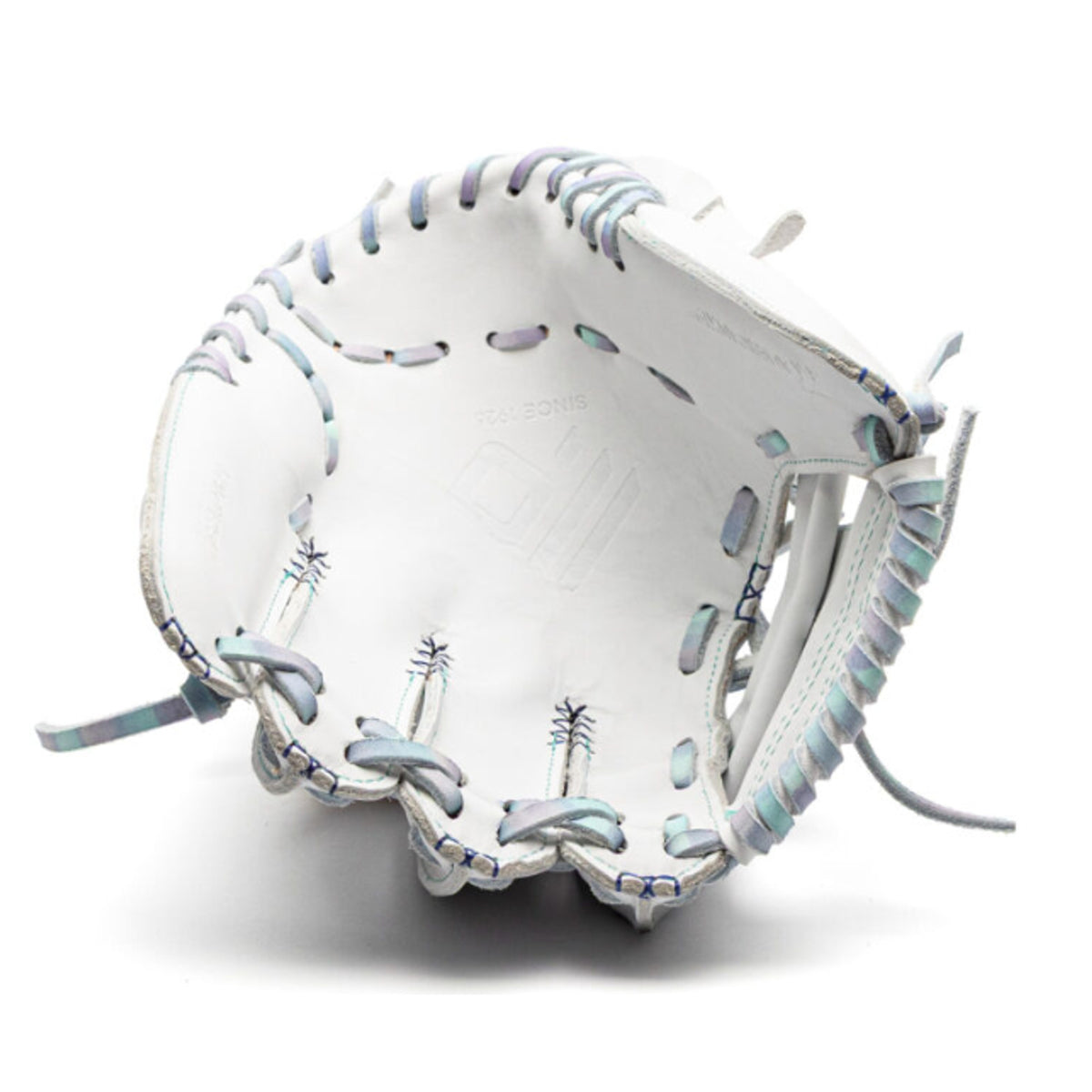 Nokona Halo 11.5" V-Web fastpitch glove white, palm