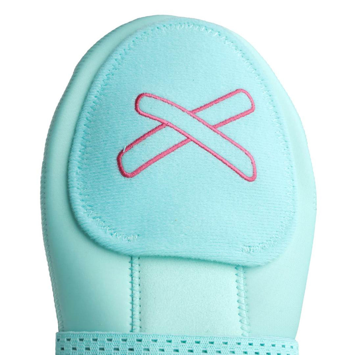 Absolutely Ridiculous Miami Ice sliding mitt, grip pad detail