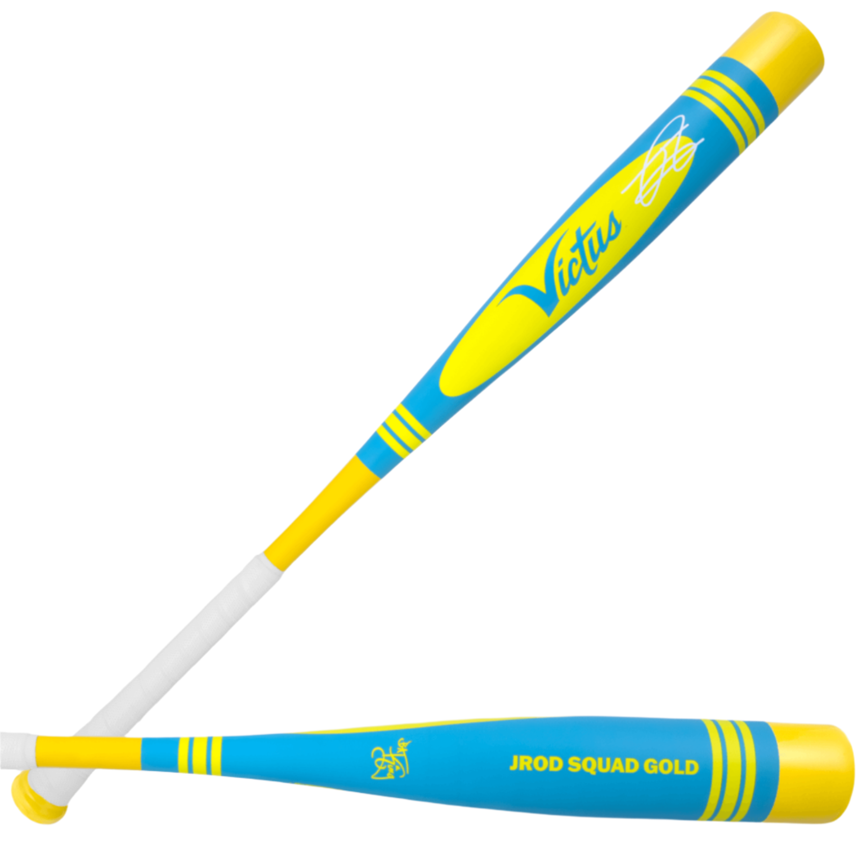 Experience ultimate performance with the Victus Vibe Pro-Crayon JROD (-10) USA Baseball Bat, featuring a one-piece aluminum design and extreme performance alloy for optimal swing flexibility.