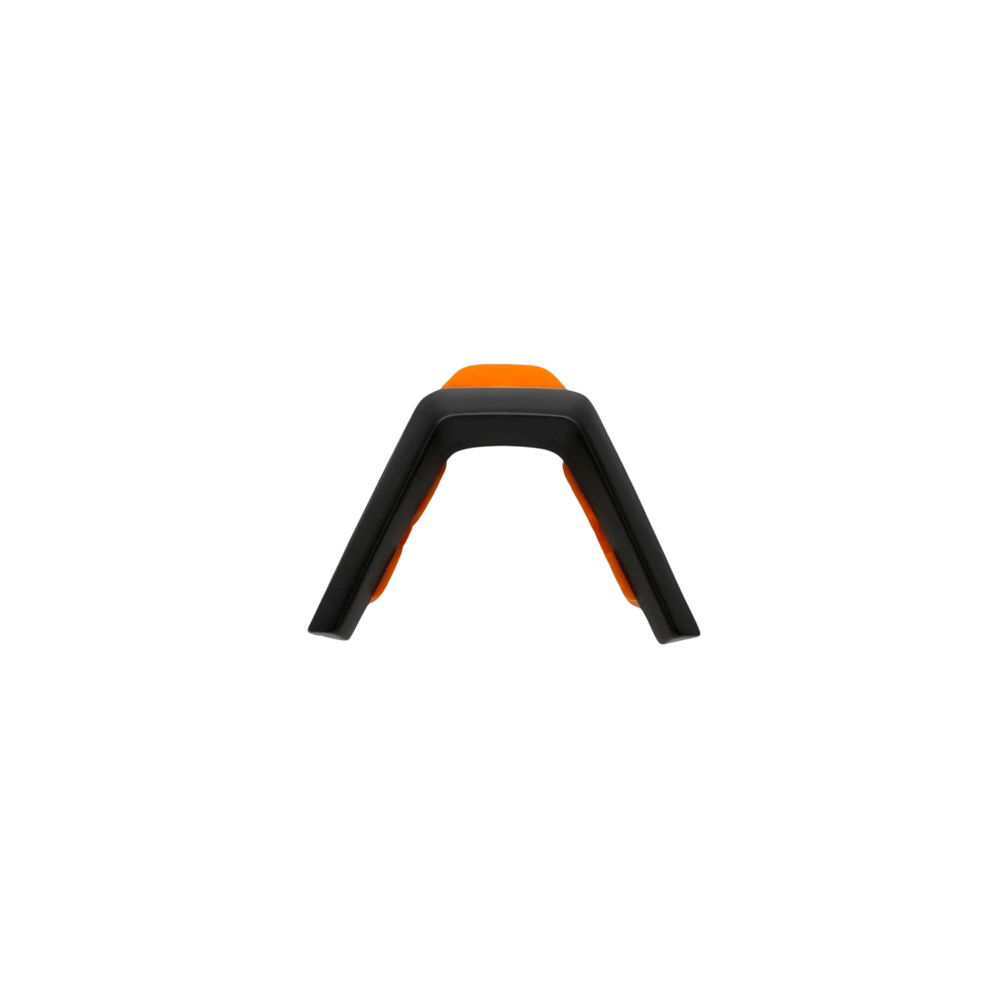 100% Speedcraft SL nose bridge kit in dark grey with orange details, designed for optimal fit and comfort in performance sunglasses.