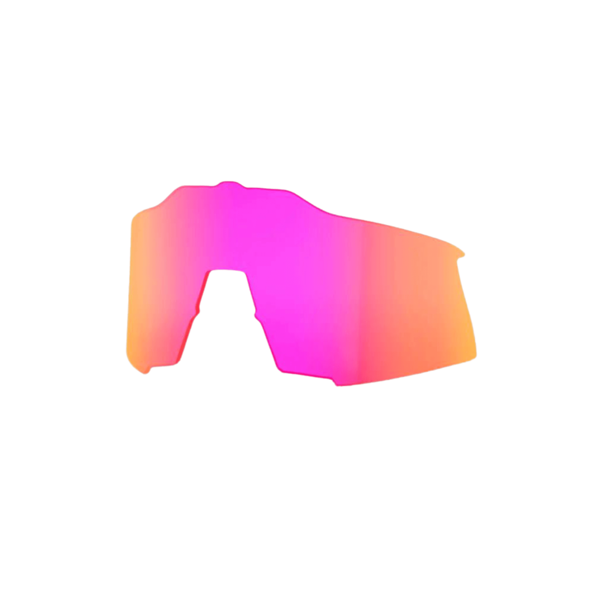 100% SPEEDCRAFT replacement lens in purple multilayer mirror, offering 33% light transmission and Cat 2 filter.