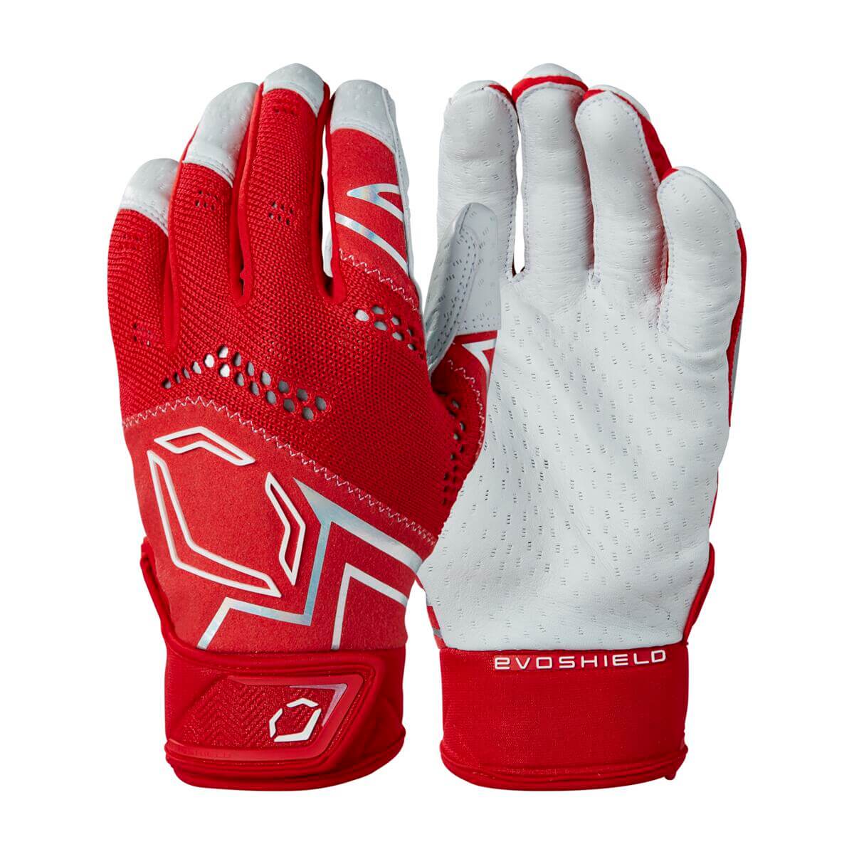 Evoshield Adult PRO-SRZ V2 Batting Gloves Scarlet