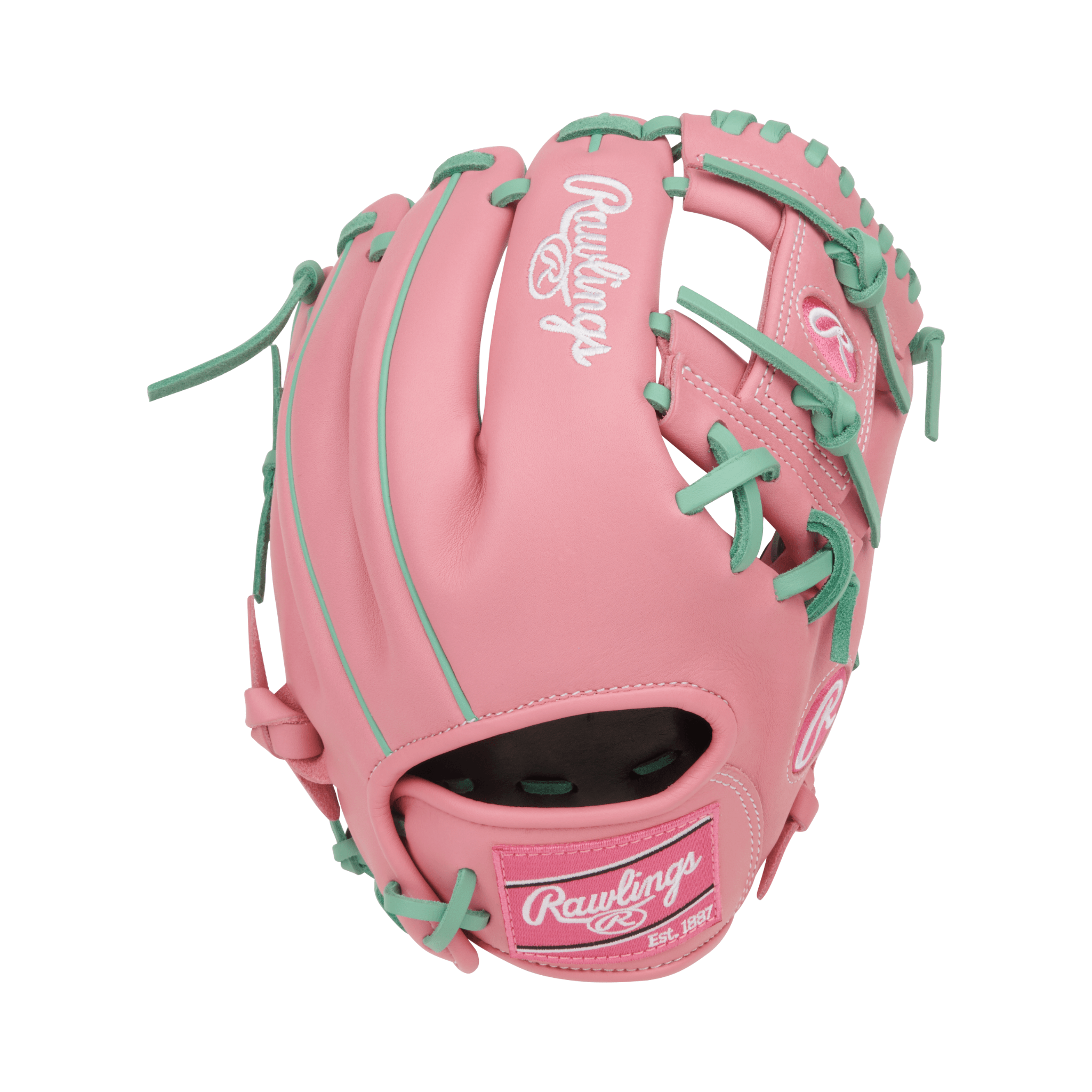 Rawlings NXT Series Infield Baseball Glove 11.5" Pink/Mint