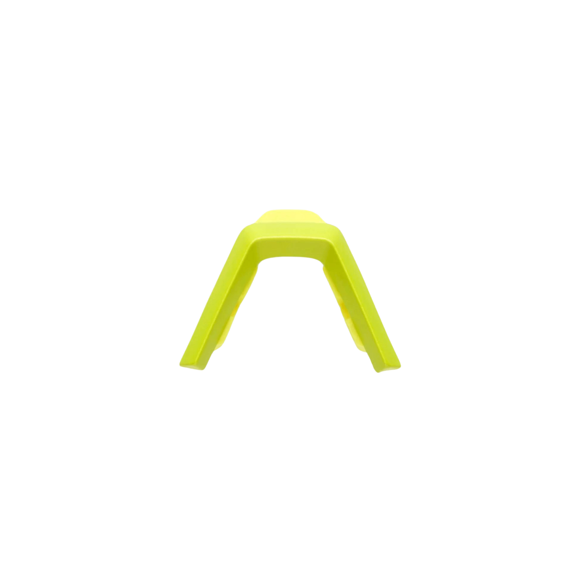 100% SPEEDCRAFT SL nose bridge kit in matte metallic digital brights, featuring a short yellow nose pad for performance sunglasses.