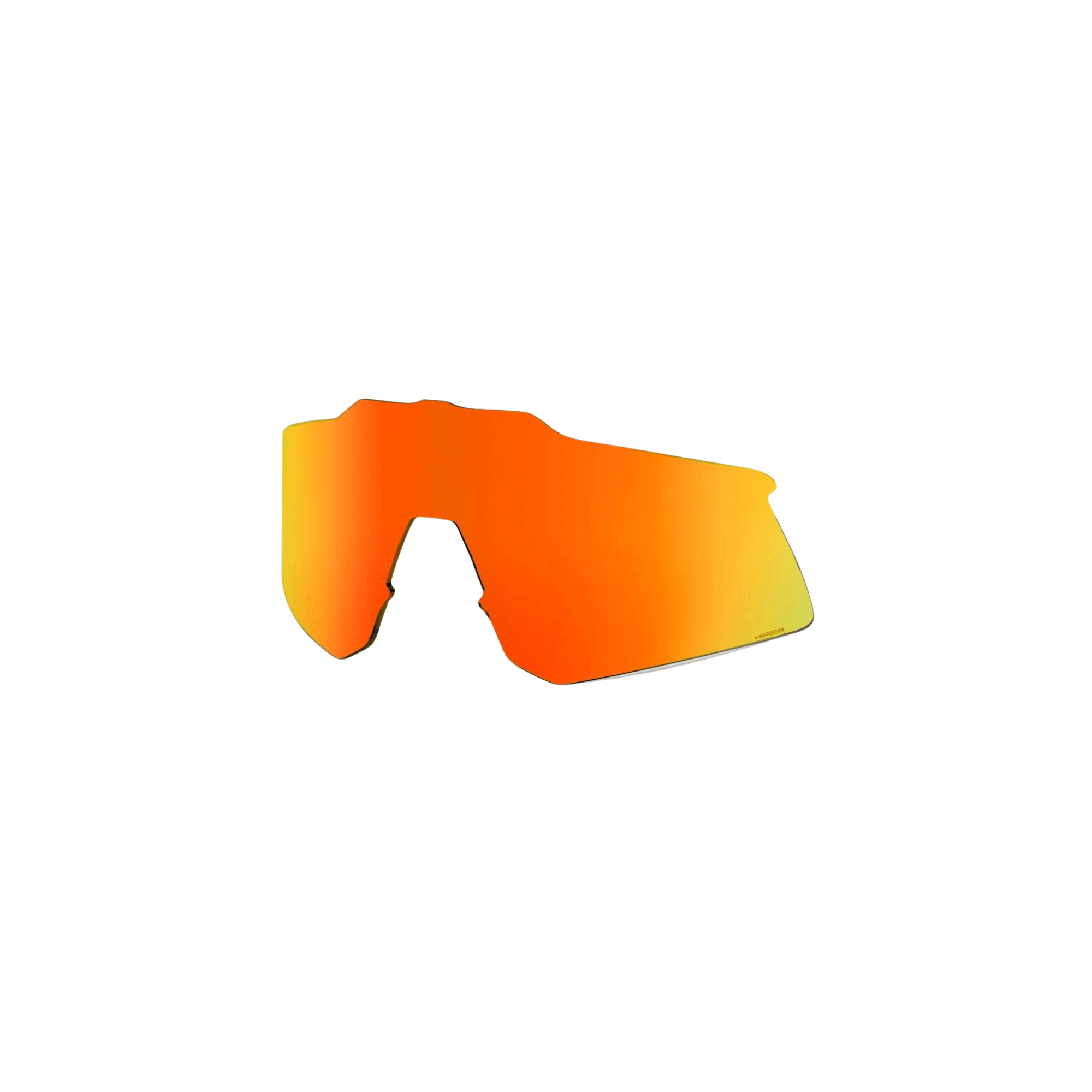 100% SPEEDCRAFT XS Replacement Lens in HiPER Red Multilayer Mirror with 23% light transmission for enhanced visibility.