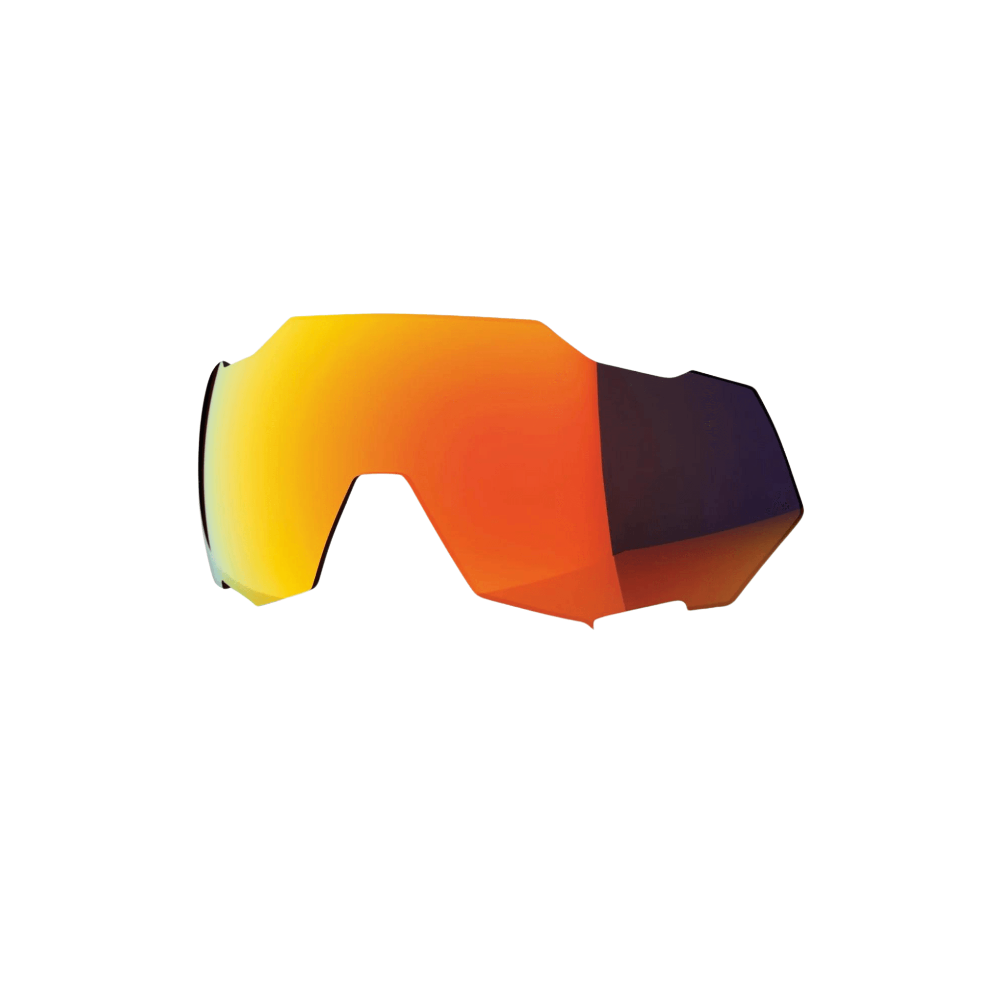 100% SPEEDTRAP HiPER Red Replacement Lens with multilayer mirror for enhanced light transmission and protection.