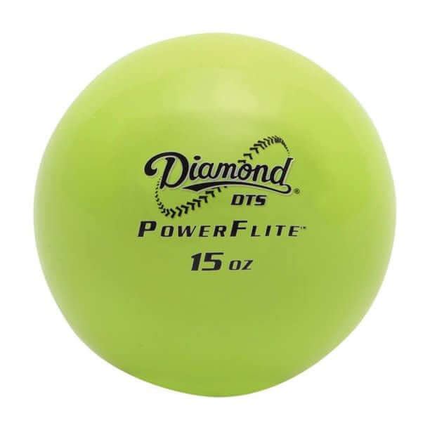 Diamond PowerFlite Heavy Ball 6 Pack for baseball and softball training