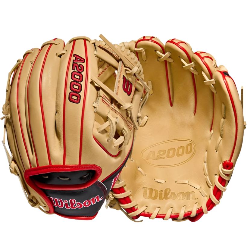 Wilson A2000 DP15 Blonde/Black/Red 11.5