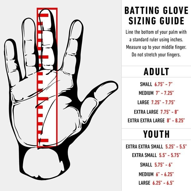 Franklin CFX Pro Batting Gloves Red/Pearl