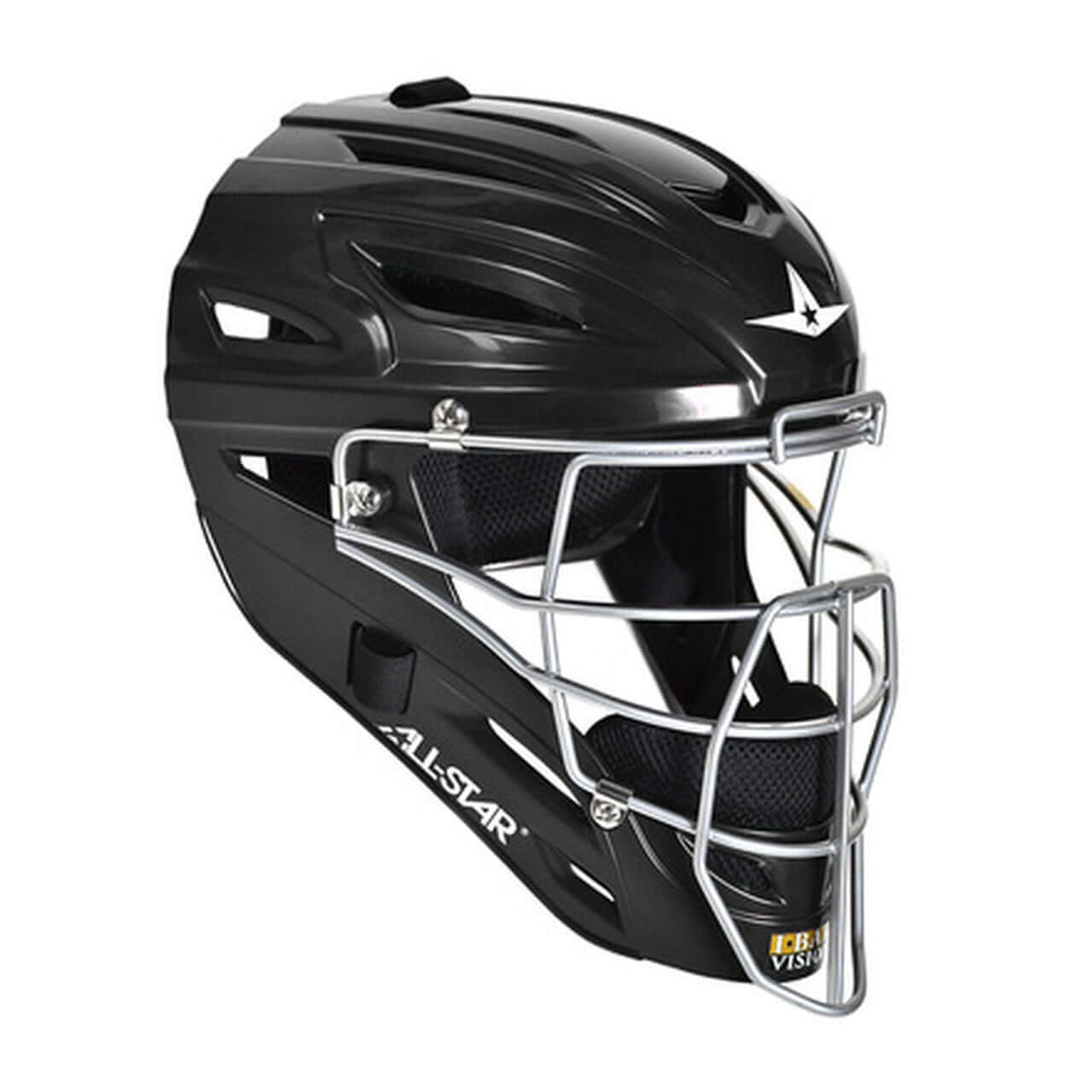 All-Star UltraCool MVP Youth Catcher's Headgear with dual-density foam liner