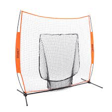 Bownet Big Mouth X training net with collapsible frame and 7x7 base.