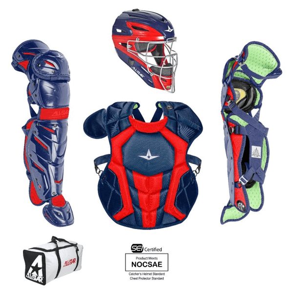 All-Star S7 AXIS Catching Kit for Ages 9-12, Two Tone