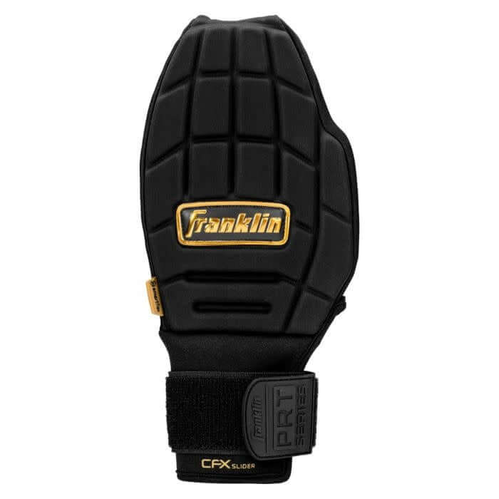 Franklin CFX Slider PRT Series OSFA Black, soft shell protection hardens on impact