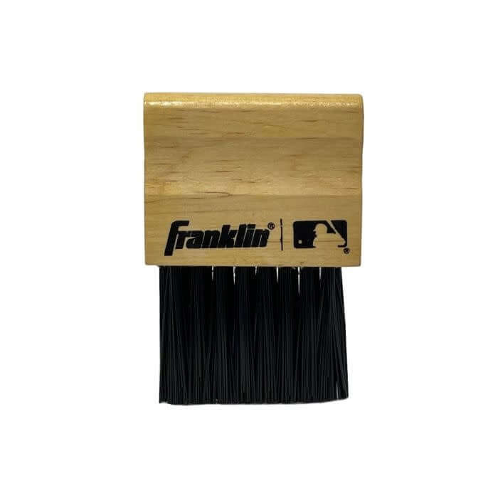 Wooden Franklin Umpire Brush with 4 nylon bristles for umpires and coaches