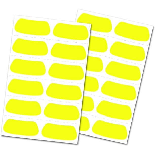 Rawlings yellow eye black stickers