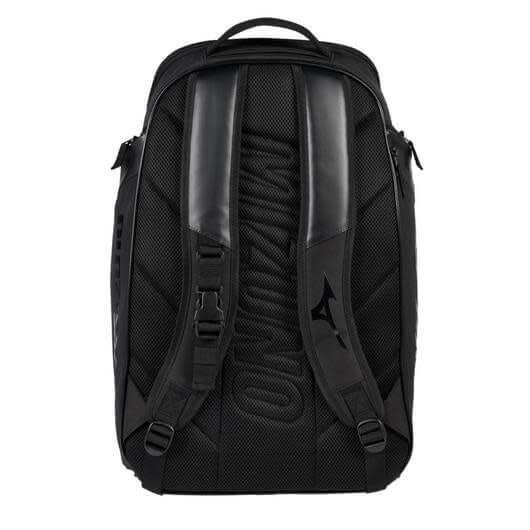 Mizuno Pro Batpack 22 with protected glove compartment and vertical laptop sleeve