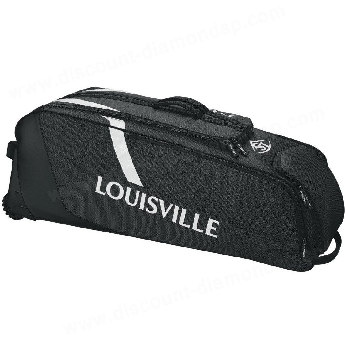 Wilson Louisville Slugger Select Rig Wheeled Bag Black