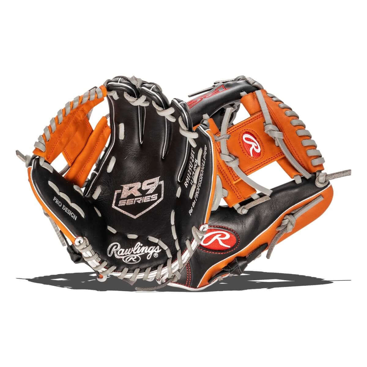 Rawlings R9 Contour 11.25-inch Infield Baseball Glove RHT