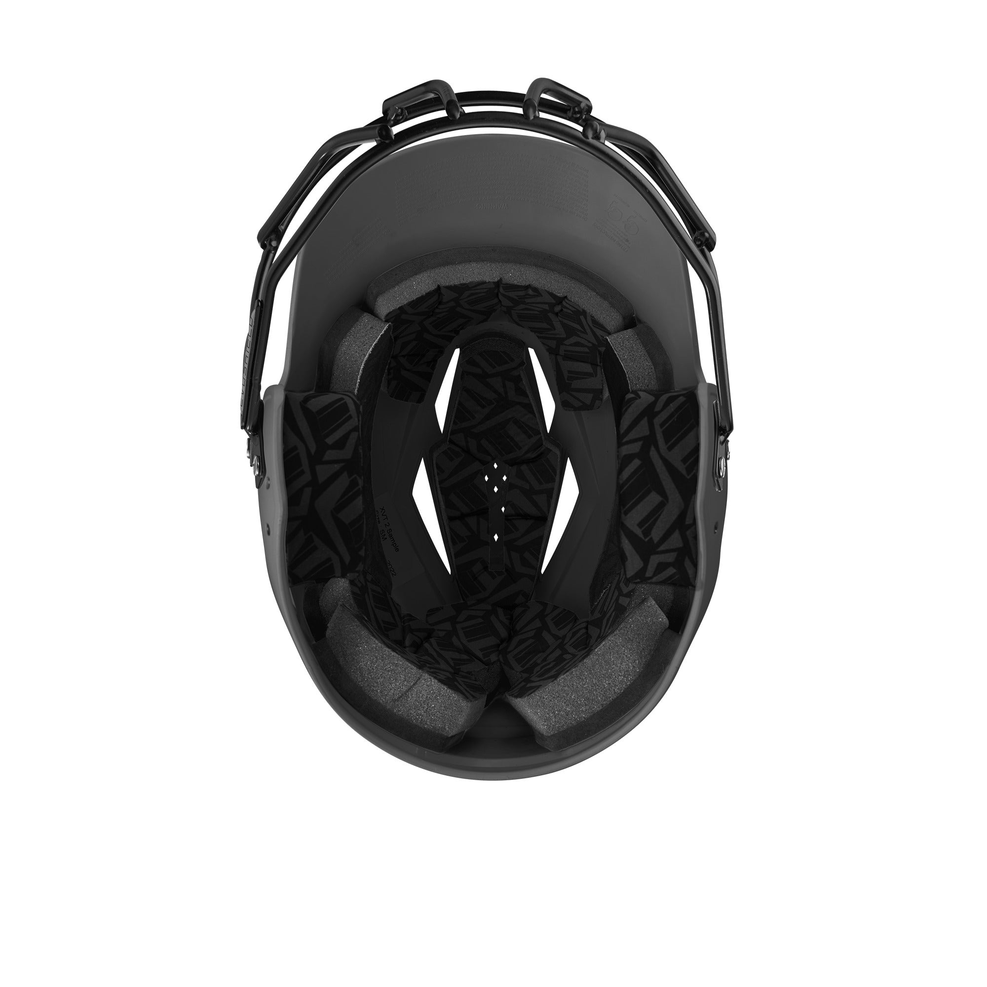 Evoshield XVT 2.0 Matte Batting Helmet With Facemask Matte Charcoal