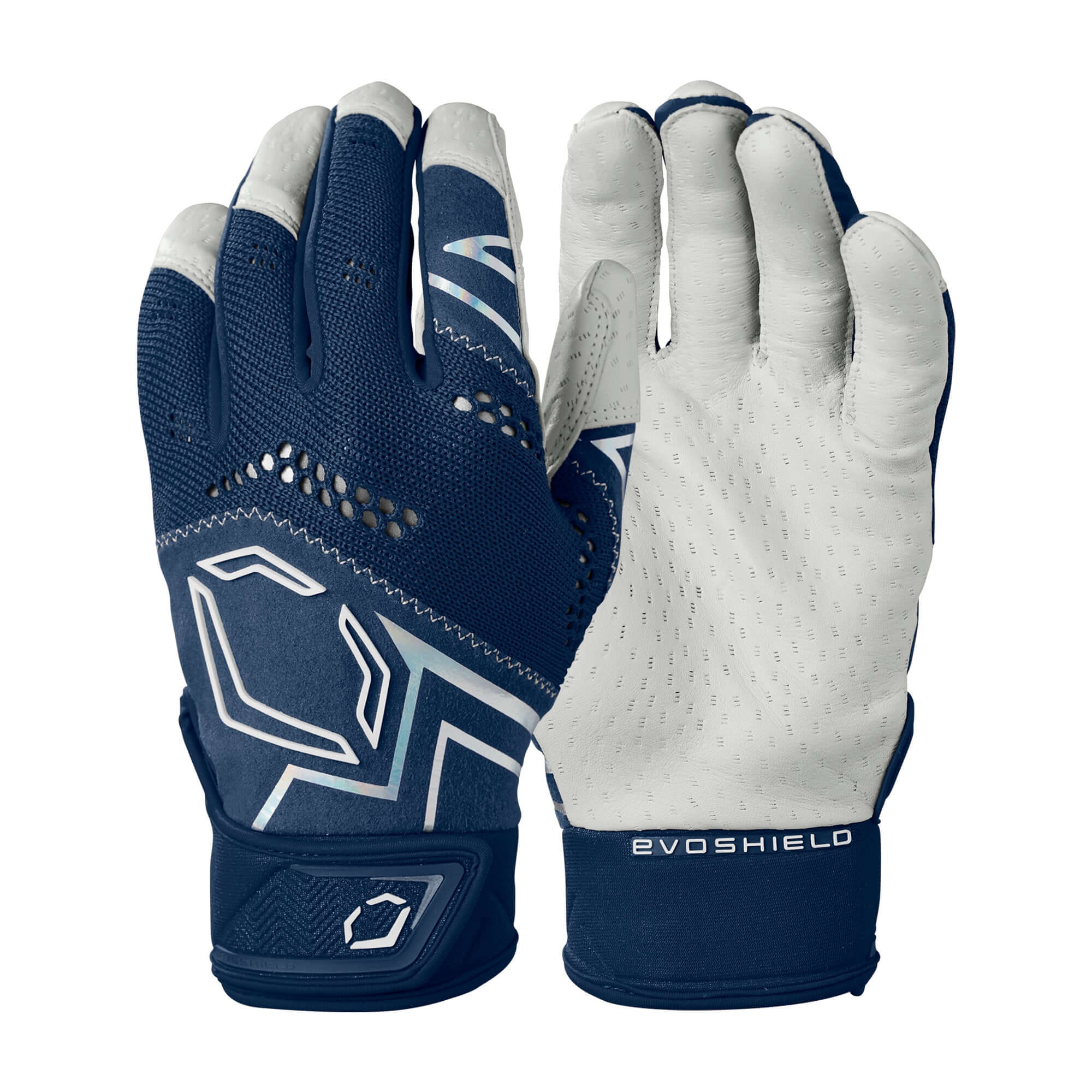 Evoshield Adult PRO-SRZ V2 Batting Gloves Navy