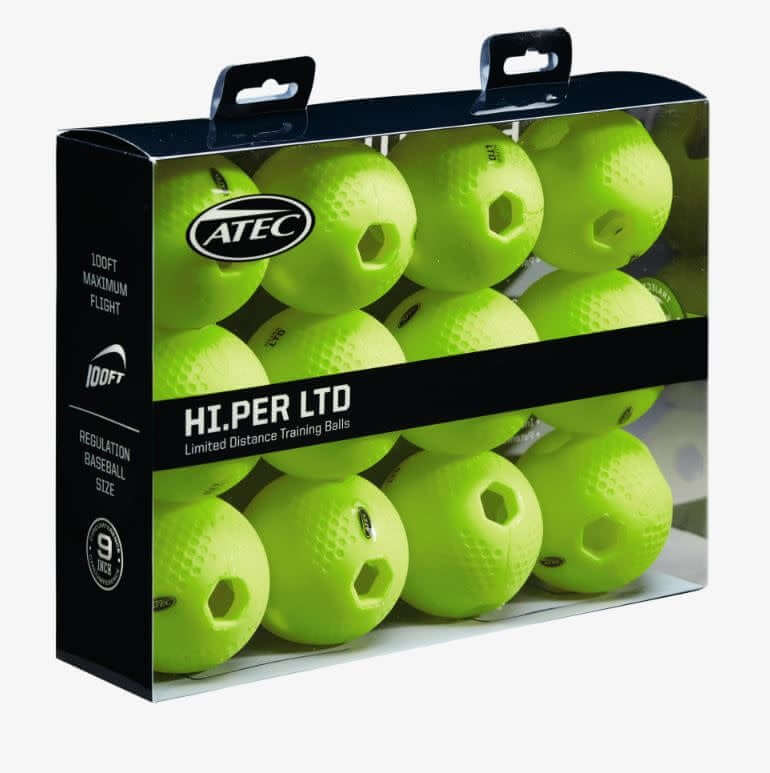 ATEC Hi.Per LTD - Limited Distance Baseball (Set of 4)