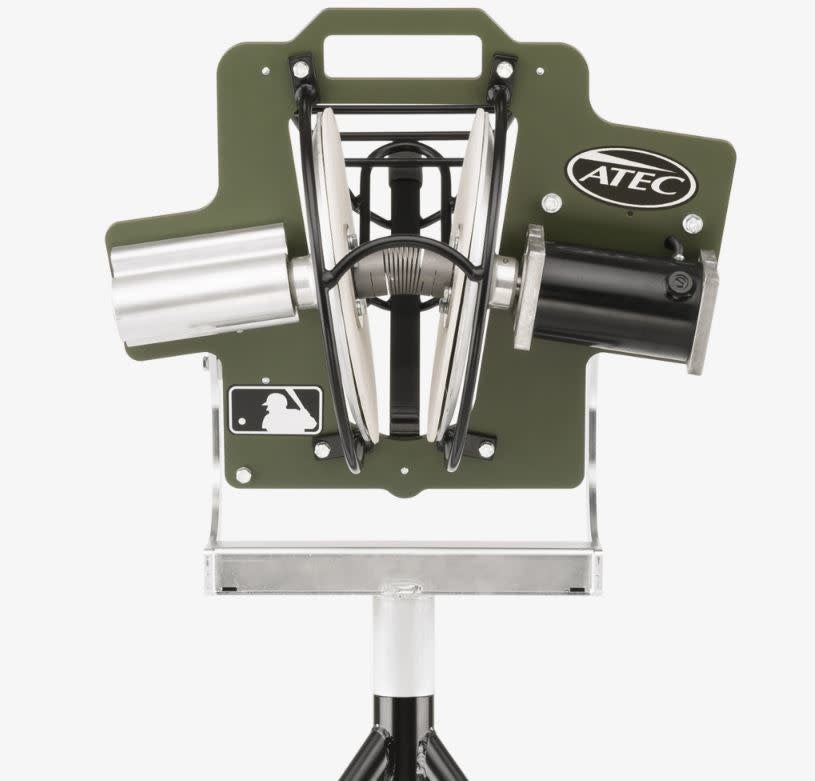 ATEC R2 - Softball Training Machine on Caddypod