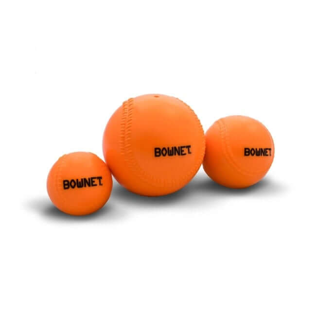 Bownet 9” Ballast Weighted Training Ball with Seams, Pack of 6