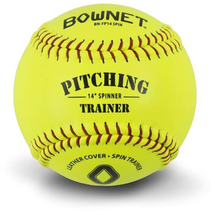 14” Bownet Softball Spinner Trainer with Raised Seams