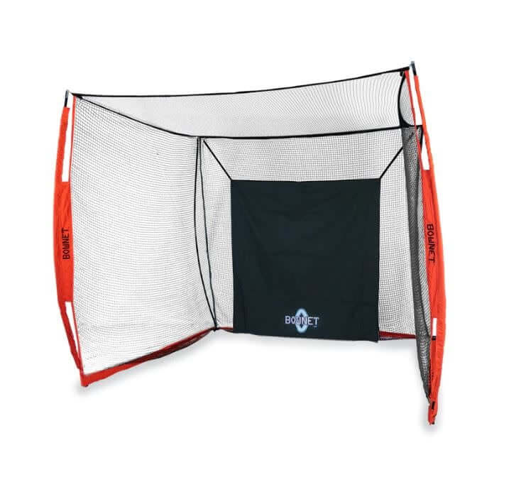 Bownet Cube 8x8x8 ft portable hitting net for baseball and softball