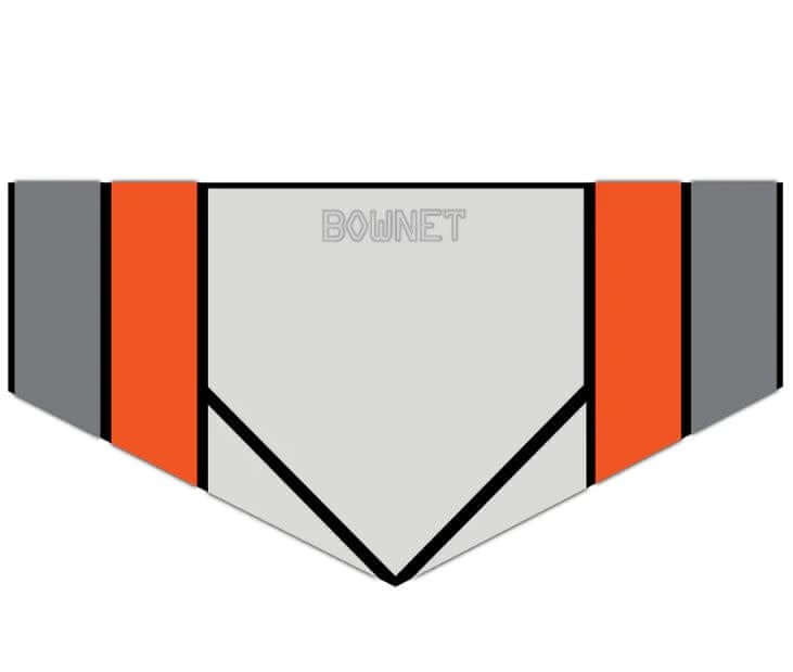Bownet Home Plate Extended Plate with 3-color pitching zones