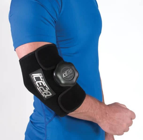 Bownet ICE20 Elbow/SmKnee Compression Wrap with Refillable Ice Bag