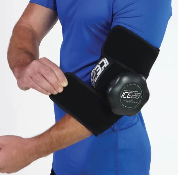 Bownet ICE20 Elbow/SmKnee Compression Wrap with Refillable Ice Bag