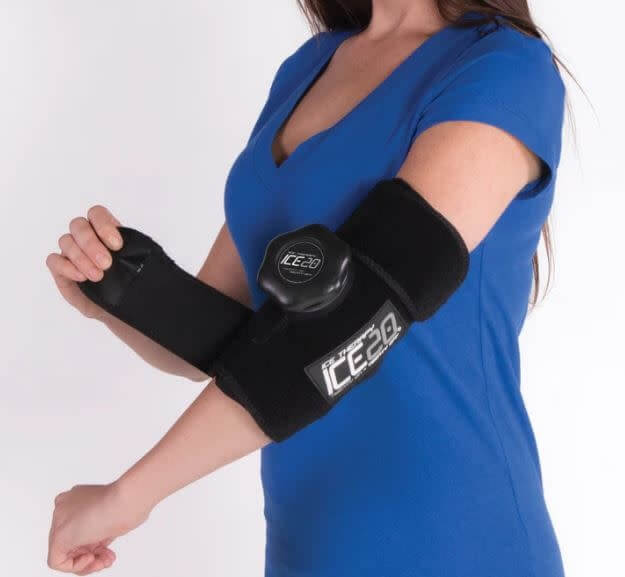 Bownet ICE20 Elbow/SmKnee Compression Wrap with Refillable Ice Bag