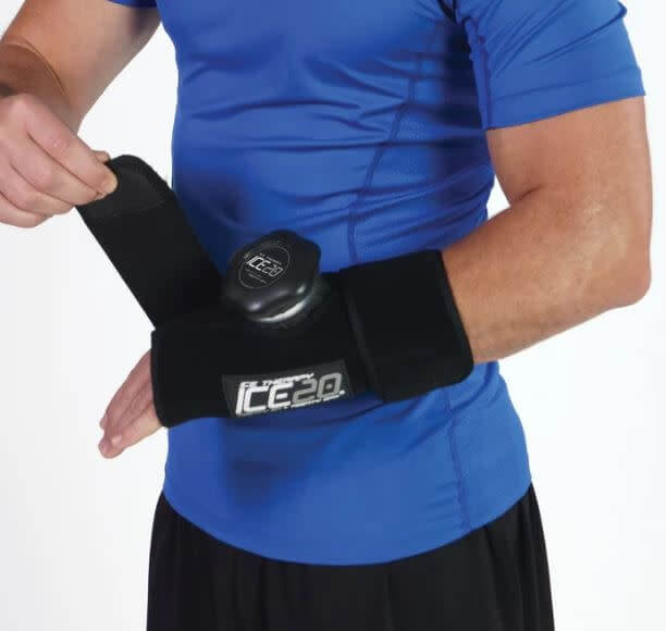 Bownet ICE20 Elbow/SmKnee Compression Wrap with Refillable Ice Bag